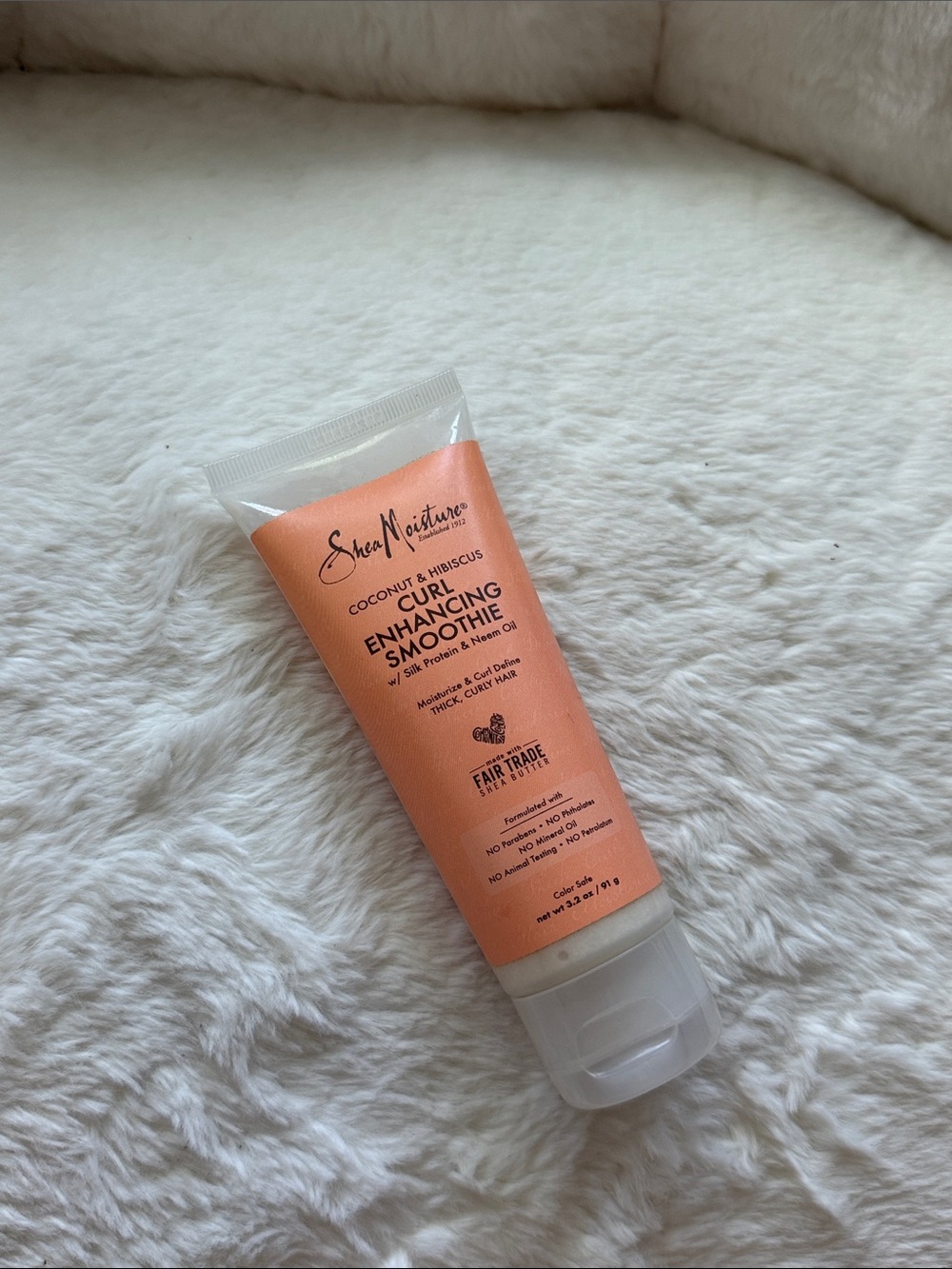 Shea Moisture, Coconut & Hibiscus Curl Enhancing Smoothie curly hair